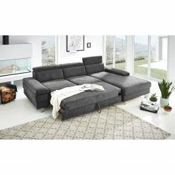 Fredriks Ecksofa Mundau I - Webstoff - Dunkelgrau - Longchair davorstehend rechts 15 Fredriks Ecksofa Mundau I - Webstoff - Dunkelgrau - Longchair davorstehend rechts -Wohnzimmermöbel boutique en ligne 1000167246 190329 09291900006 MOOD GALLERYIMAGES P000000001000167246 mood