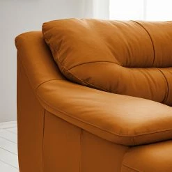 Fredriks Sessel Lutz II - Echtleder - Goldbraun -Wohnzimmermöbel boutique en ligne 1000167390 200227 14152100024 DETAILS P000000001000167390