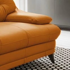 Fredriks Sessel Lutz II - Echtleder - Goldbraun -Wohnzimmermöbel boutique en ligne 1000167390 200227 14152100025 DETAILS P000000001000167390