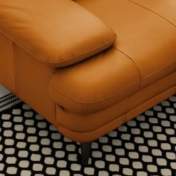 Fredriks Sessel Lutz II - Echtleder - Goldbraun -Wohnzimmermöbel boutique en ligne 1000167390 200227 14152100026 DETAILS P000000001000167390