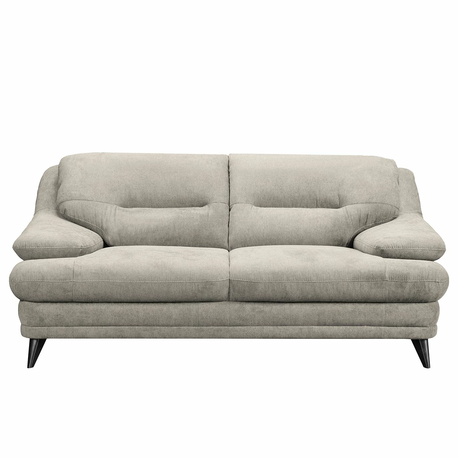 Fredriks Sofa Lutz I (2-Sitzer) - Microfaser - Sandgrau 3 Fredriks Sofa Lutz I (2-Sitzer) - Microfaser - Sandgrau – Bild 3
