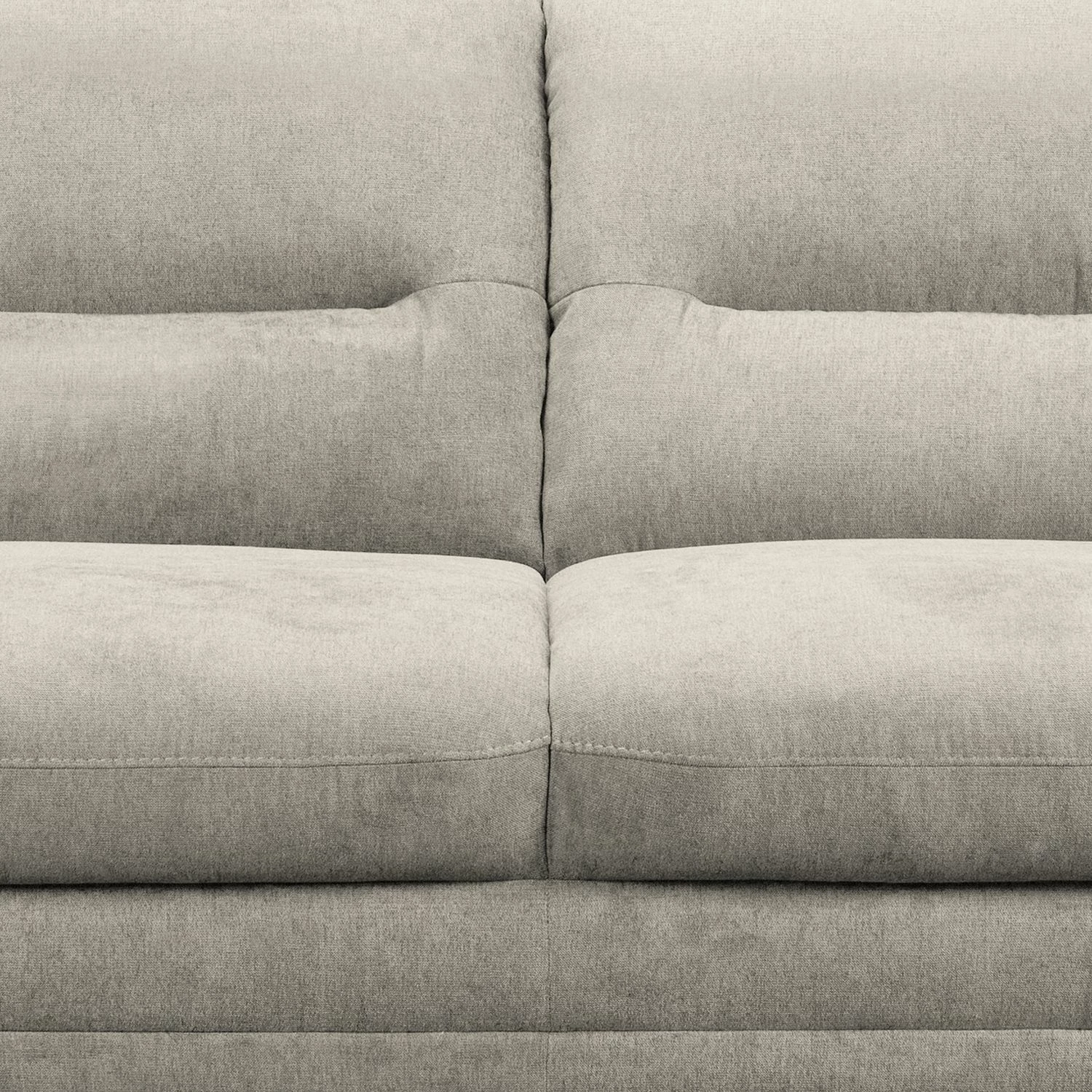 Fredriks Sofa Lutz I (2-Sitzer) - Microfaser - Sandgrau 5 Fredriks Sofa Lutz I (2-Sitzer) - Microfaser - Sandgrau – Bild 5