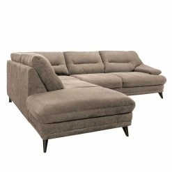Fredriks Ecksofa Lutz I - Microfaser - Taupe - Ottomane davorstehend rechts -Wohnzimmermöbel boutique en ligne 1000167420 190402 16530200182 GALLERYIMAGES P000000001000167420