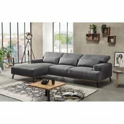 Fredriks Ecksofa Tuzen - Microfaser - Longchair davorstehend links -Wohnzimmermöbel boutique en ligne 1000167444 190402 16530900349 MOOD GALLERYIMAGES P000000001000167444 mood