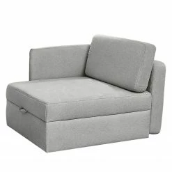 Fredriks Recamiere Nordby - Webstoff - Lichtgrau