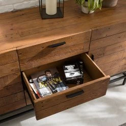 Ars manufacti Sideboard Grasby II - Altholz Pinie / Metall - Pinie Dunkel / Schwarz 23 Ars manufacti Sideboard Grasby II - Altholz Pinie / Metall - Pinie Dunkel / Schwarz -Wohnzimmermöbel boutique en ligne 1000168548 191126 17373400011 DETAILS P000000001000168548