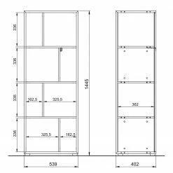 Germania Regal Coruna - Eiche Grandson Dekor 7 Germania Regal Coruna - Eiche Grandson Dekor -Wohnzimmermöbel boutique en ligne 1000168942 190403 11353600071 GALLERYIMAGES P000000001000168942