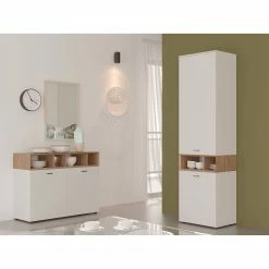 Germania Kommode Coruna - Weiß / Eiche Grandson Dekor -Wohnzimmermöbel boutique en ligne 1000168943 190403 11353600075 MOOD GALLERYIMAGES P000000001000168943 mood