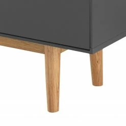 Mørteens Wohnwand Lindholm (4-teilig) - Eiche teilmassiv - Grau -Wohnzimmermöbel boutique en ligne 1000170821 190411 12002800008 GALLERYIMAGES P000000001000170821