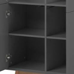 Mørteens Wohnwand Lindholm (4-teilig) - Eiche teilmassiv - Grau -Wohnzimmermöbel boutique en ligne 1000170821 190411 12002900012 GALLERYIMAGES P000000001000170821