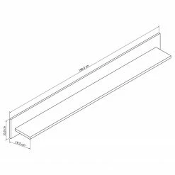 Loftscape Wandboard Charnocks - Weiß - Breite: 180 cm -Wohnzimmermöbel boutique en ligne 1000171313 190424 07575400024 GALLERYIMAGES P000000001000171313