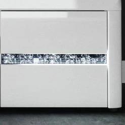 Loftscape TV-Lowboard Charnocks I - Hochglanz Weiß / Matt Weiß -Wohnzimmermöbel boutique en ligne 1000171352 190424 07580400260 GALLERYIMAGES P000000001000171352