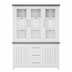 Ridgevalley Buffet Touros - Kiefer massiv - Kiefer Weiß / Grau 12 Ridgevalley Buffet Touros - Kiefer massiv - Kiefer Weiß / Grau -Wohnzimmermöbel boutique en ligne 1000171357 190424 07580500294 GALLERYIMAGES P000000001000171357