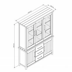 Ridgevalley Buffet Touros - Kiefer massiv - Kiefer Weiß / Grau 17 Ridgevalley Buffet Touros - Kiefer massiv - Kiefer Weiß / Grau -Wohnzimmermöbel boutique en ligne 1000171357 190424 07580500299 GALLERYIMAGES P000000001000171357