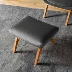 Studio Copenhagen Polsterhocker Garbo IV - Samt Shyla: Rauchgrün - Beige -Wohnzimmermöbel boutique en ligne 1000172505 200106 10521400066 DETAILS P000000001000172505