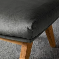 Studio Copenhagen Polsterhocker Garbo IV - Samt Shyla: Rauchgrün - Beige -Wohnzimmermöbel boutique en ligne 1000172505 200106 10521400068 DETAILS P000000001000172505