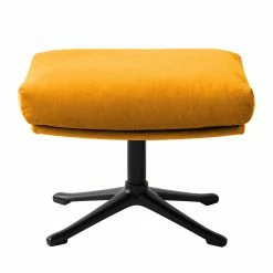 Studio Copenhagen Polsterhocker Garbo VI - Samt Shyla: Senfgelb - Schwarz -Wohnzimmermöbel boutique en ligne 1000172550 191216 16360700368 DETAILS P000000001000172550