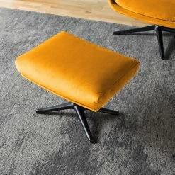 Studio Copenhagen Polsterhocker Garbo VI - Samt Shyla: Senfgelb - Schwarz -Wohnzimmermöbel boutique en ligne 1000172550 200106 10522500277 DETAILS P000000001000172550