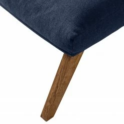 Studio Copenhagen Polsterhocker Garbo VII - Webstoff Milan: Dunkelblau - Eiche Dunkel -Wohnzimmermöbel boutique en ligne 1000172572 191216 16361200503 DETAILS P000000001000172572