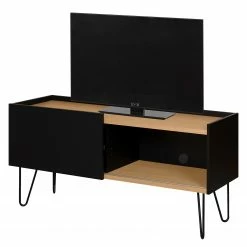 Temahome TV-Lowboard Nina - Eiche / Schwarz -Wohnzimmermöbel boutique en ligne 1000172891 201016 13314100404 DETAILS P000000001000172891