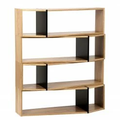 Temahome Regal One - Eiche / Schwarz 30 Temahome Regal One - Eiche / Schwarz -Wohnzimmermöbel boutique en ligne 1000172899 201016 13323100423 DETAILS P000000001000172899