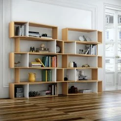 Temahome Regal One - Eiche / Weiß -Wohnzimmermöbel boutique en ligne 1000172901 190426 18195600043 MOOD GALLERYIMAGES P000000001000172901 mood