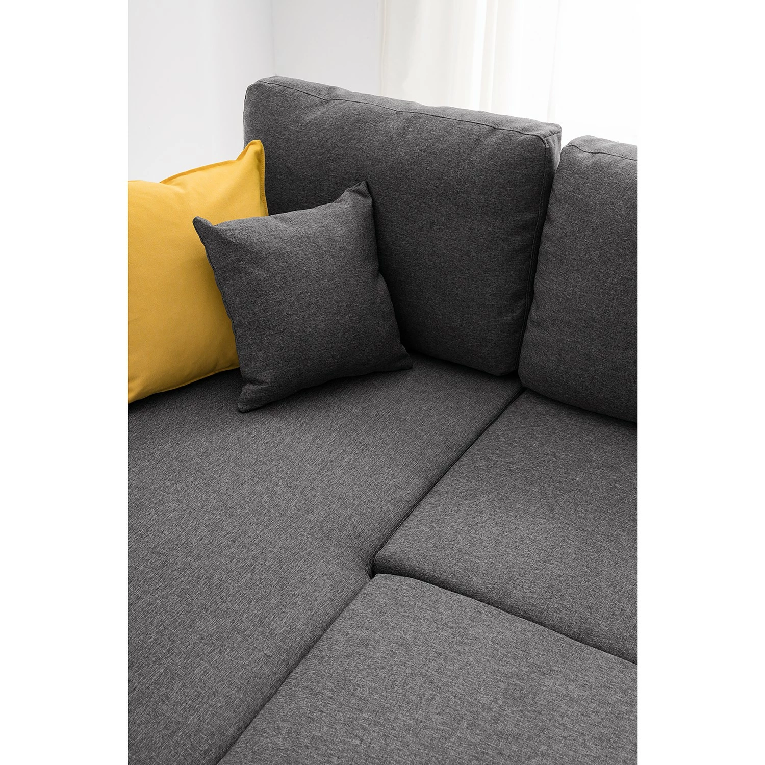 Fredriks Ecksofa Coventry I - Webstoff - Grau 19 Fredriks Ecksofa Coventry I - Webstoff - Grau – Bild 19