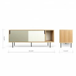 Temahome Sideboard Noa II - Weiß / Steingrau - Eiche 15 Temahome Sideboard Noa II - Weiß / Steingrau - Eiche -Wohnzimmermöbel boutique en ligne 1000172913 190426 18200500131 GALLERYIMAGES P000000001000172913