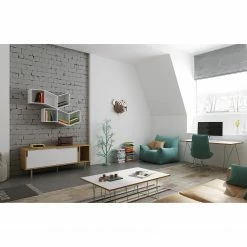 Temahome Sideboard Noa I - Weiß - Eiche -Wohnzimmermöbel boutique en ligne 1000172914 190426 18200500134 MOOD GALLERYIMAGES P000000001000172914 mood