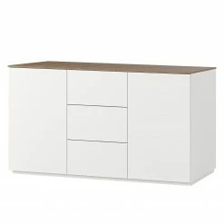 Temahome Sideboard Join II - Walnuss / Weiß