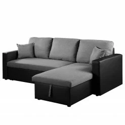 Fredriks Ecksofa Coventry II - Kunstleder/Webstoff - Grau / Schwarz 19 Fredriks Ecksofa Coventry II - Kunstleder/Webstoff - Grau / Schwarz -Wohnzimmermöbel boutique en ligne 1000172943 190724 16080800031 DETAILS P000000001000172943