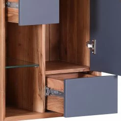 Naturoo Highboard Kadena I - Akazie teilmassiv - Anthrazit / Akazie natur -Wohnzimmermöbel boutique en ligne 1000172947 190503 07493100024 GALLERYIMAGES P000000001000172947