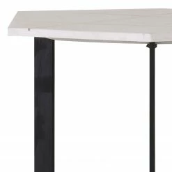 Jack & Alice Beistelltisch Suso - Marmor / Metall - Marmor Weiß / Schwarz -Wohnzimmermöbel boutique en ligne 1000172973 190503 07493900108 GALLERYIMAGES P000000001000172973