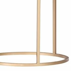 Jack & Alice Beistelltisch Ryo (2-teilig) - Marmor / Metall - Marmor Weiß / Gold -Wohnzimmermöbel boutique en ligne 1000172974 190503 07494000113 GALLERYIMAGES P000000001000172974