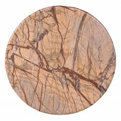 Jack & Alice Beistelltisch Miya - Marmor / Metall - Marmor Braun / Kupfer -Wohnzimmermöbel boutique en ligne 1000172976 190503 07494000122 GALLERYIMAGES P000000001000172976