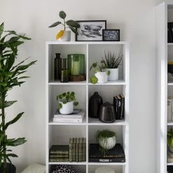 KiYDOO Regal Shelfy II - Weiß - Breite: 79 cm -Wohnzimmermöbel boutique en ligne 1000173848 191115 18360400013 DETAILS P000000001000173848