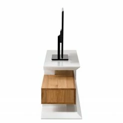 Fredriks TV-Lowboard Hensies - Matt Weiß / Asteiche -Wohnzimmermöbel boutique en ligne 1000174305 191213 16044500003 DETAILS P000000001000174305