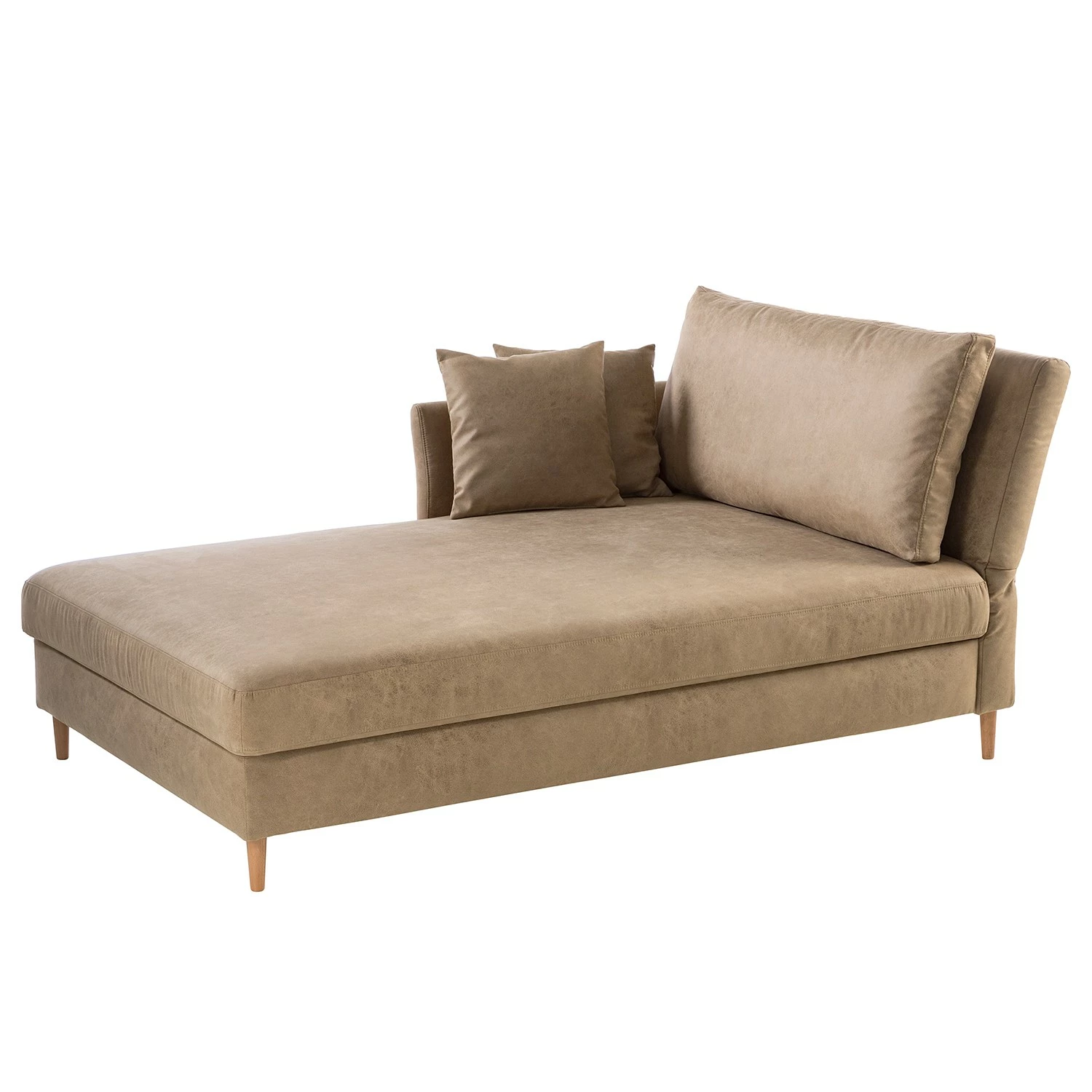 Ars Natura Recamiere Hillarys III - Antiklederlook - Latte Macchiato - Breite: 110 cm - Armlehne davorstehend rechts 1 Ars Natura Recamiere Hillarys III - Antiklederlook - Latte Macchiato - Breite: 110 cm - Armlehne davorstehend rechts