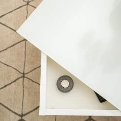 Fredriks Couchtisch Zenda - Weiß / Silber -Wohnzimmermöbel boutique en ligne 1000174642 200715 06264900028 DETAILS P000000001000174642