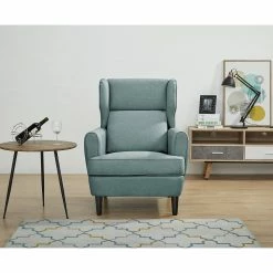 Maison Belfort Ohrensessel Boddin I - Webstoff - Blaugrau -Wohnzimmermöbel boutique en ligne 1000174671 200930 10054700003 MOOD DETAILS P000000001000174671 mood