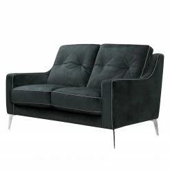 Ridgevalley Sofa Jarinu (2-Sitzer) - Webstoff - Anthrazit