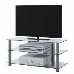 VCM TV-Rack Zumbo I - Durchscheinend