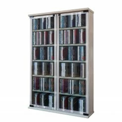 VCM Vitrinenschrank Classic - Eiche Sonoma Dekor