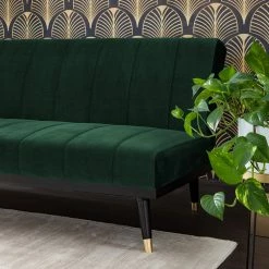 Jack & Alice Schlafsofa Lemming - Samt - Dunkelgrün 27 Jack & Alice Schlafsofa Lemming - Samt - Dunkelgrün -Wohnzimmermöbel boutique en ligne 1000176644 200406 16214900003 DETAILS P000000001000176644