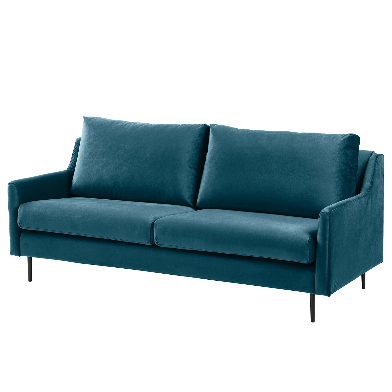 Fredriks Sofa Kenten II (2-Sitzer) - Samt - Marineblau 1 Fredriks Sofa Kenten II (2-Sitzer) - Samt - Marineblau