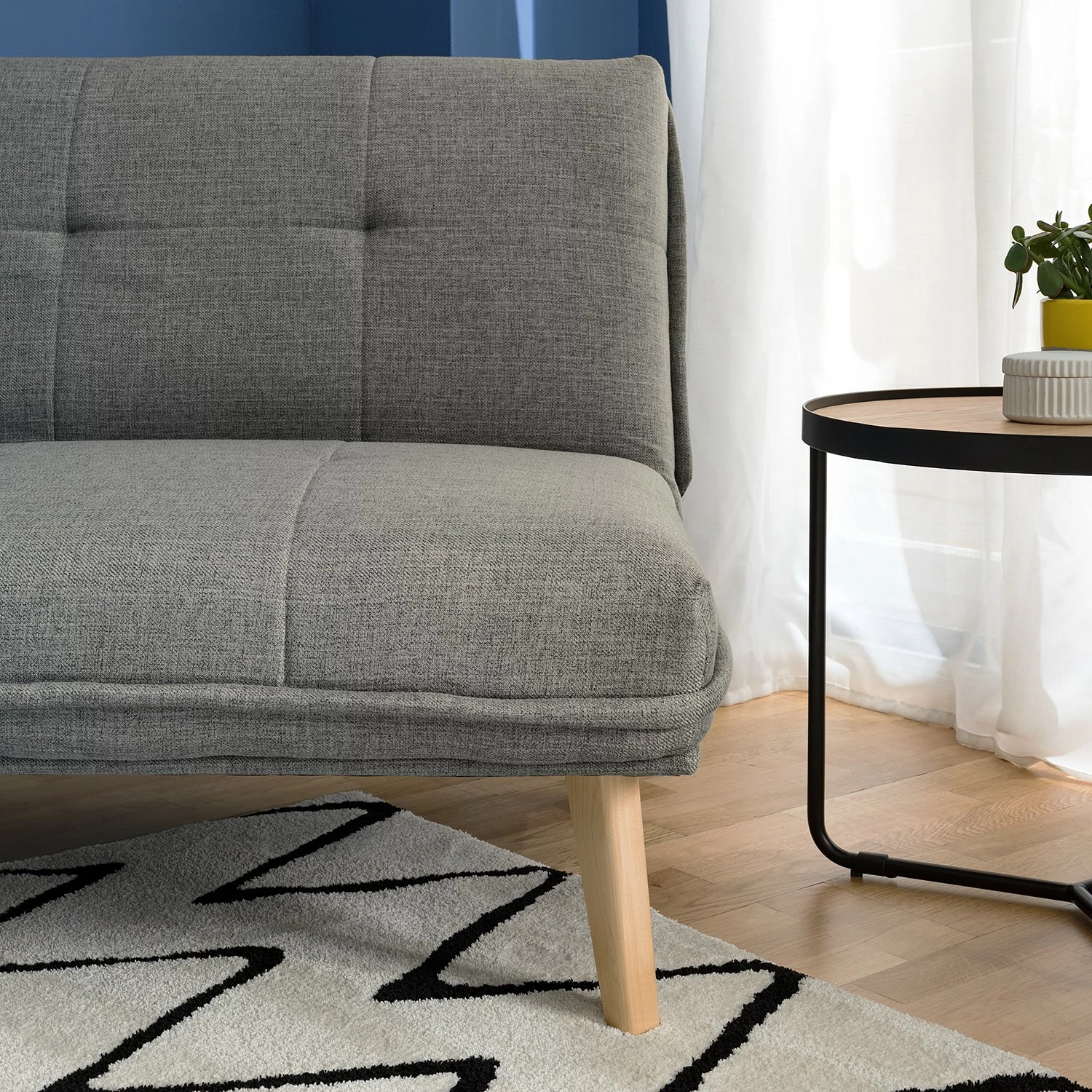 Fredriks Sessel Tibagi - Webstoff - Grau 11 Fredriks Sessel Tibagi - Webstoff - Grau – Bild 11