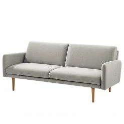 Maison Belfort Schlafsofa Lindoia - Webstoff - Hellgrau