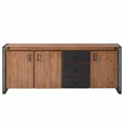 Ars manufacti Sideboard Manchester IV - Akazie massiv / Metall - Akazie / Anthrazit 17 Ars manufacti Sideboard Manchester IV - Akazie massiv / Metall - Akazie / Anthrazit -Wohnzimmermöbel boutique en ligne 1000176686 200115 06054700008 DETAILS P000000001000176686
