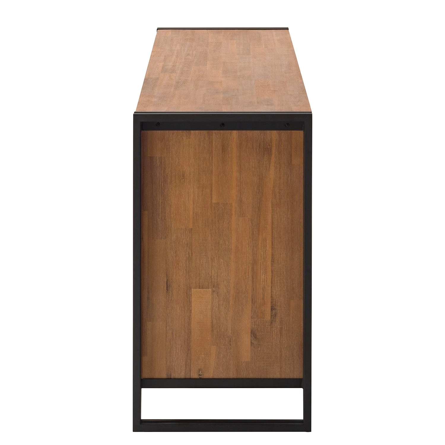 Ars manufacti Sideboard Manchester IV - Akazie massiv / Metall - Akazie / Anthrazit 5 Ars manufacti Sideboard Manchester IV - Akazie massiv / Metall - Akazie / Anthrazit – Bild 5