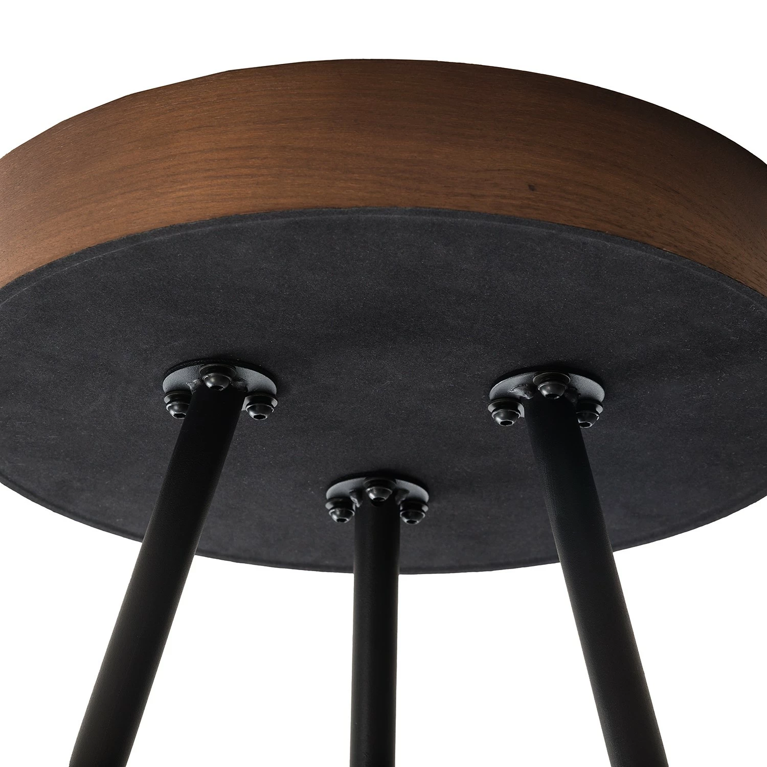 Mørteens Beistelltisch Melz - Eiche teilmassiv - Marmor Braun Dekor / Schwarz 12 Mørteens Beistelltisch Melz - Eiche teilmassiv - Marmor Braun Dekor / Schwarz – Bild 12